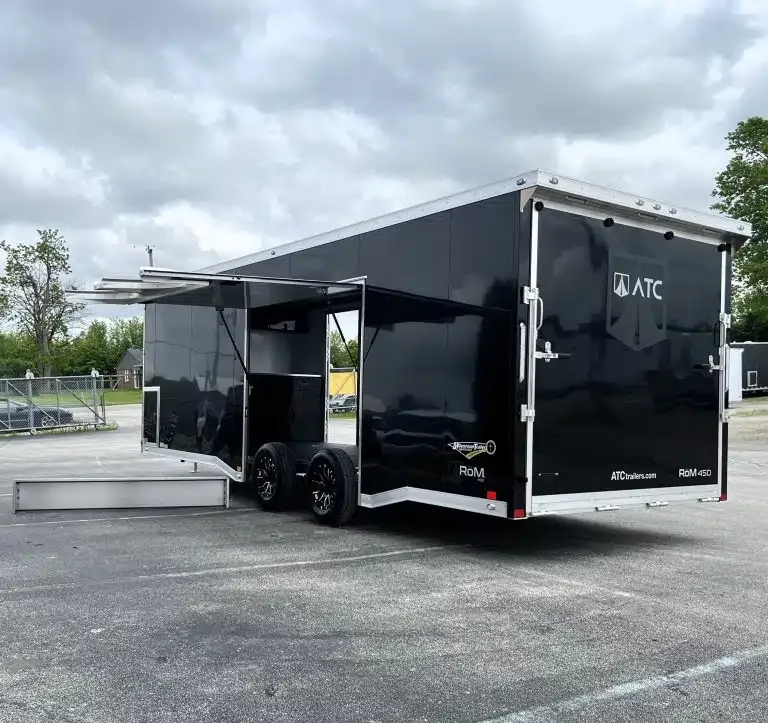 Enclosed ATC Car Trailer 2026 24ft. Aluminum ROM 450 for sale at Ironyard