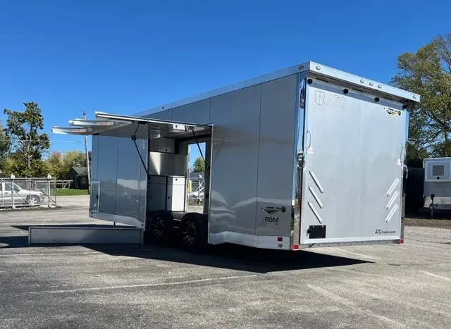 Enclosed ATC Car Trailer 2026 24ft. Aluminum ROM 550 for sale at Ironyard