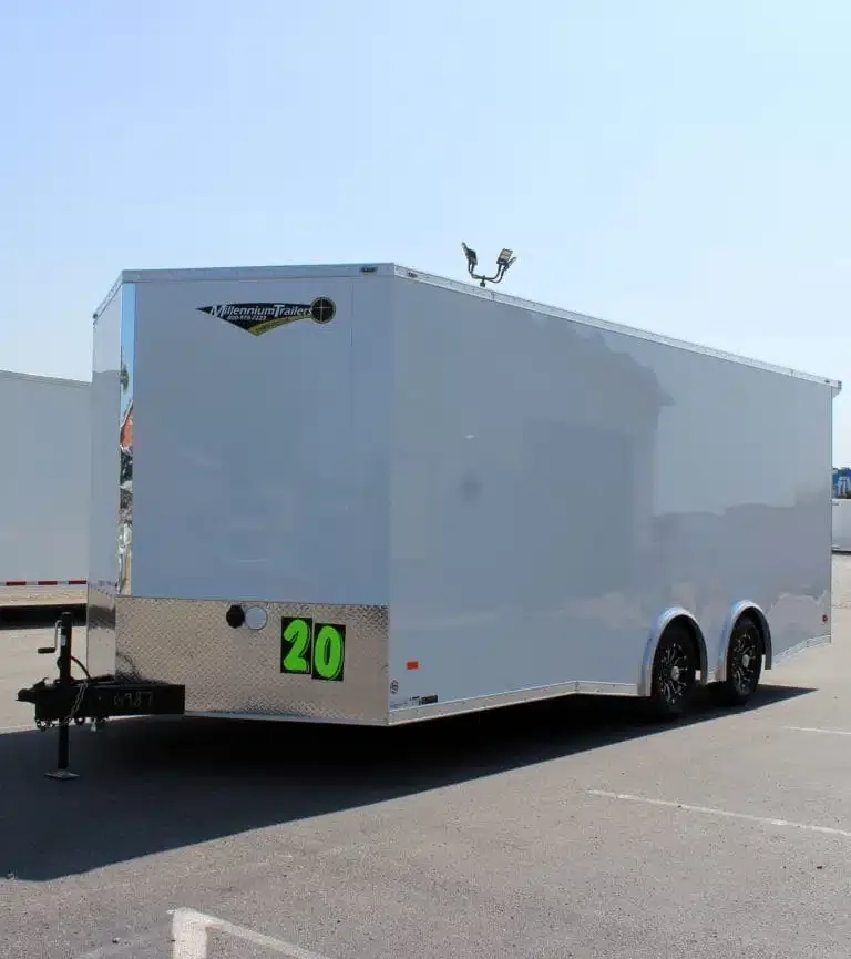 Enclosed Car Hauler 2025 20ft. Blaze w/Finished Interior & Aluminum for sale at Ironyard