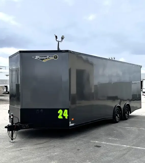 Enclosed Car Hauler 2025 24ft. Blaze w/Finished Interior & Aluminum for sale at Ironyard