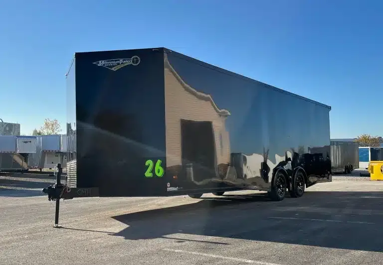 Enclosed Car Hauler 2025 26ft. Blaze w/Finished Interior & Black-Out for sale at Ironyard