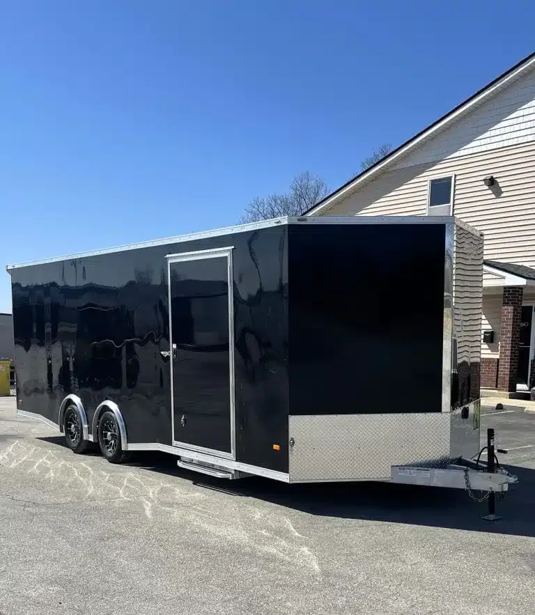 Enclosed Car Hauler 2026 24ft. Aluminum Blaze for sale at Ironyard