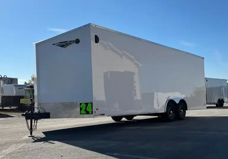 Enclosed Car Hauler 2026 24ft. Hero w/Heavy Duty Ramp Door for sale at Ironyard