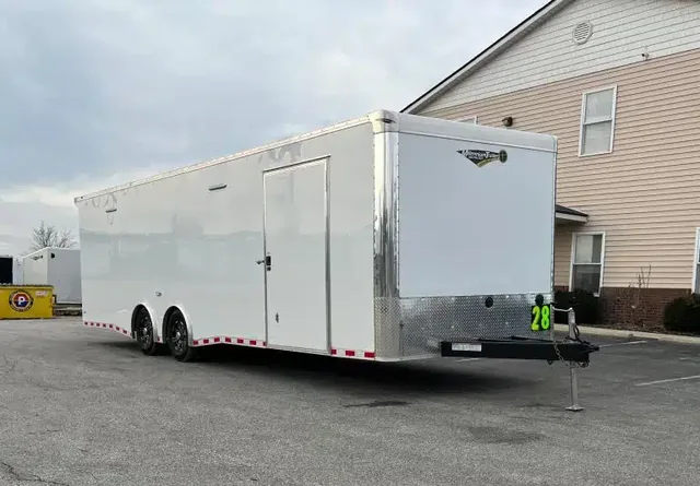Enclosed Car Hauler 2026 28ft. Extreme w/6K Torsion Spread Axles for sale at Ironyard
