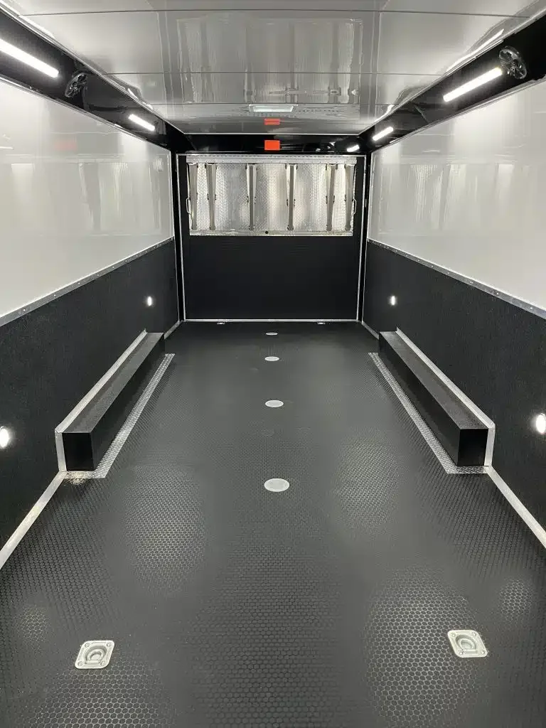 Enclosed Car Trailer 2025 28' Haulmark Edge w/Turbo Package #3036 for sale at Ironyard