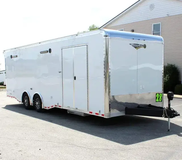 Enclosed Car Trailer 2025 28' Haulmark Edge w/Turbo Package #6830 for sale at Ironyard