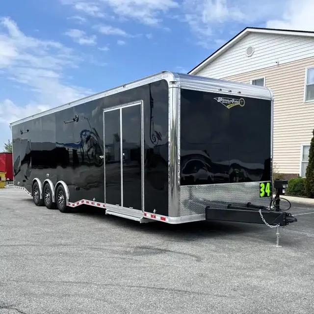 Enclosed Car Trailer 2025 34' Haulmark Edge for sale at Ironyard