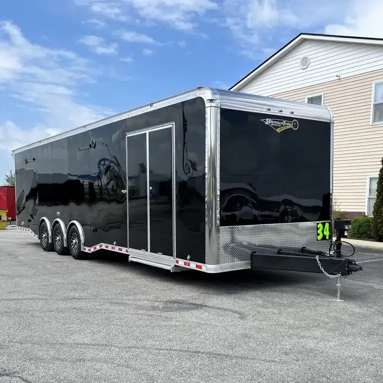 Enclosed Car Trailer 2025 34' Haulmark Edge for sale at Ironyard