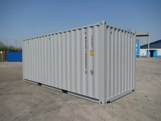 Grey New build 20ft Shipping Container for sale at Ironyard