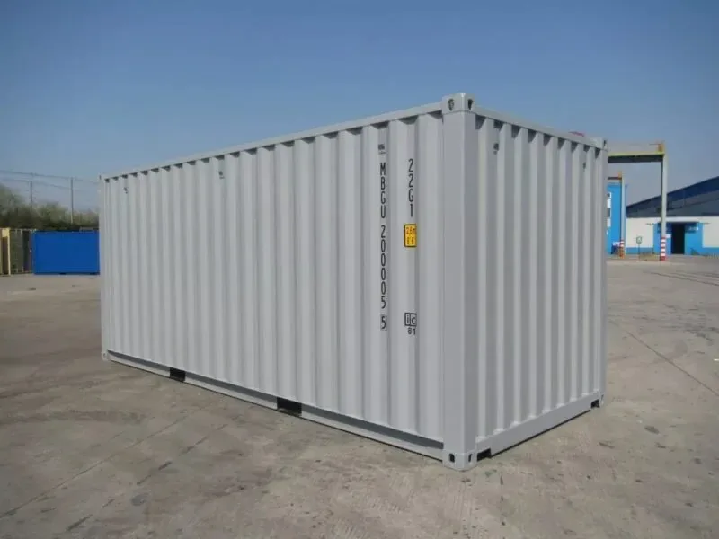 Grey New build 20ft Shipping Container for sale at Ironyard