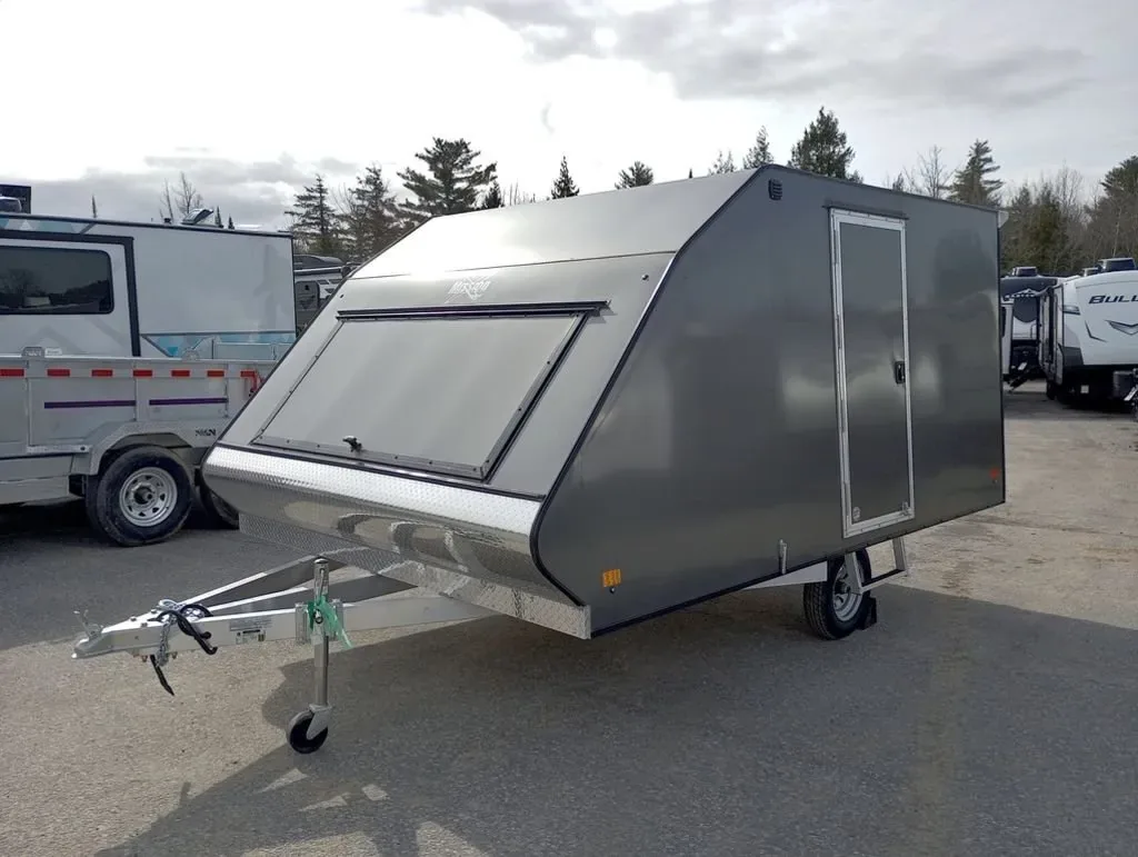 Mission Trailers 101x12 Aluminum 2-Place Crossover w/Mats & Guides for sale at Ironyard