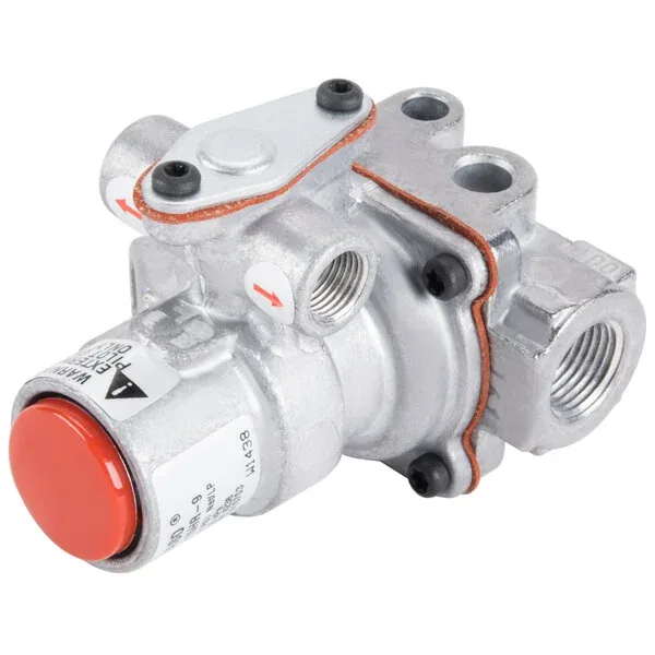 Natural Gas / Liquid Propane Gas Safety Valve – 3/8″ Gas In / Out, 3/16″ Pilot In / Out