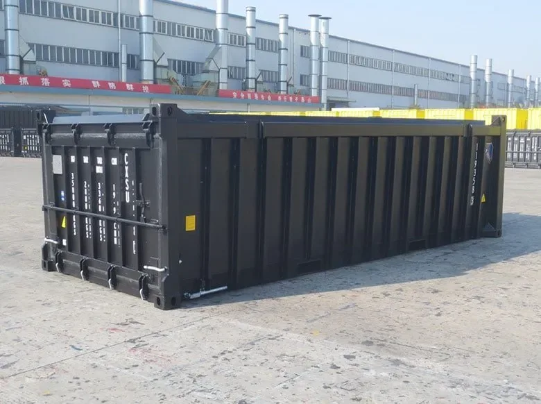 Open Top Half Height Shipping Containers for sale at Ironyard