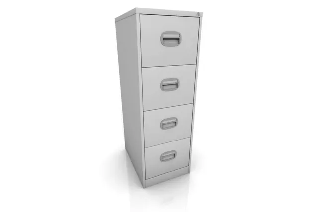 Site Office 4 Drawer Metal Filing Cabinet - office interior