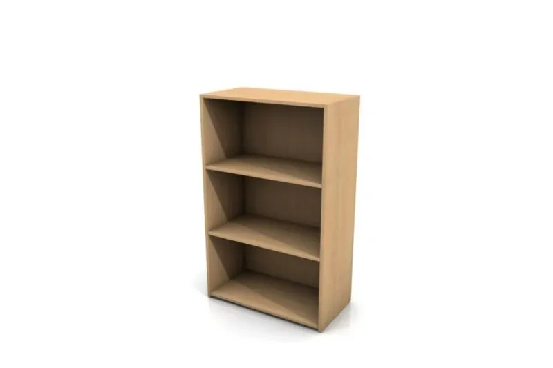 Site Office Wooden Bookcase (1200mm) - office interior