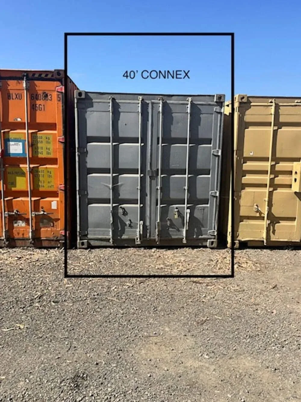 Used 40ft Cargo Container Double Doors 40' x 8' x 8' 6" for sale at Ironyard
