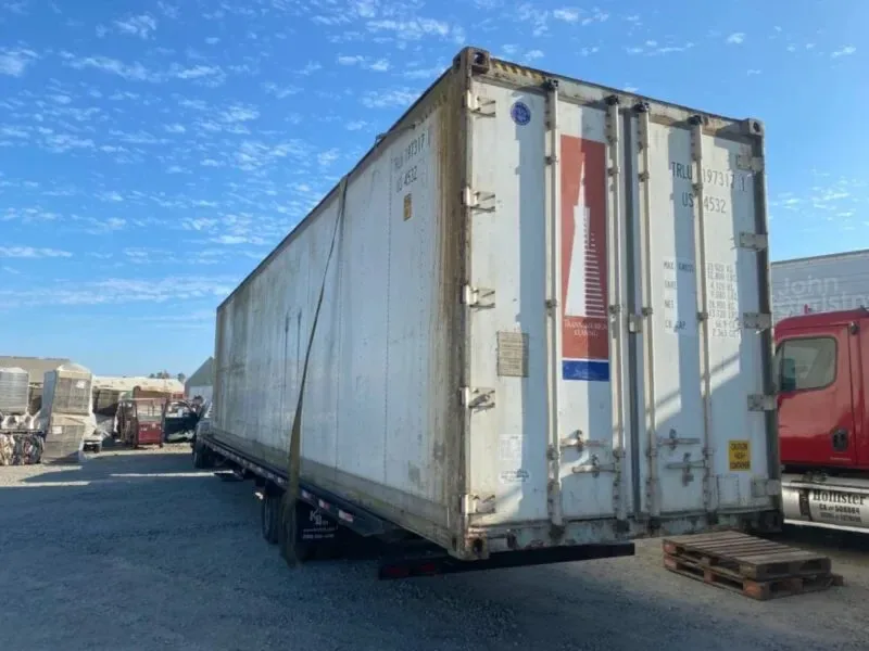 Used 40ft Refrigerated Shipping Container for sale at Ironyard