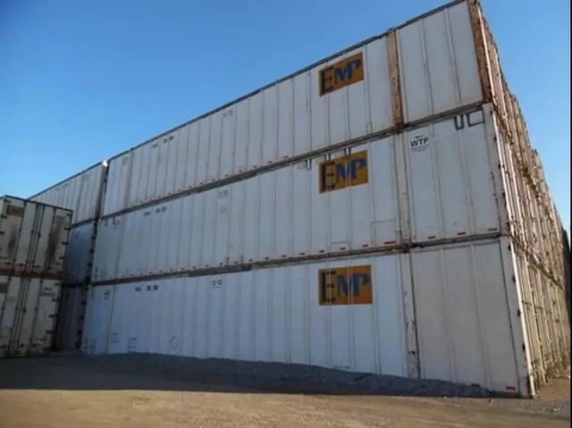 Used 53ft High Cube Shipping Container - Galvanized Aluminum for sale at Ironyard