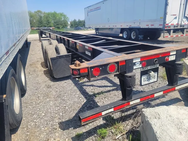 Used 53ft Hyundai Shipping Container Chassis - 2011 for sale at Ironyard